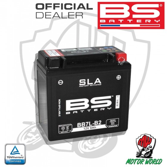 BATTERIA BS SLA BB7L-B2 TGB F409 125 2001 2002 2003 2004 2005