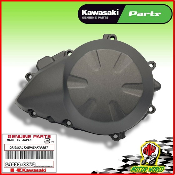 14031-0092 COPERCHIO COVER STATORE NERO ORIGINALE KAWASAKI Z 750 2010 2011 2012