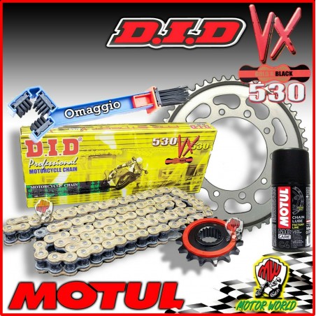 KIT TRASMISSIONE CATENA DID CORONA PIGNONE SUZUKI VZ 800 MARAUDER 2001 2002