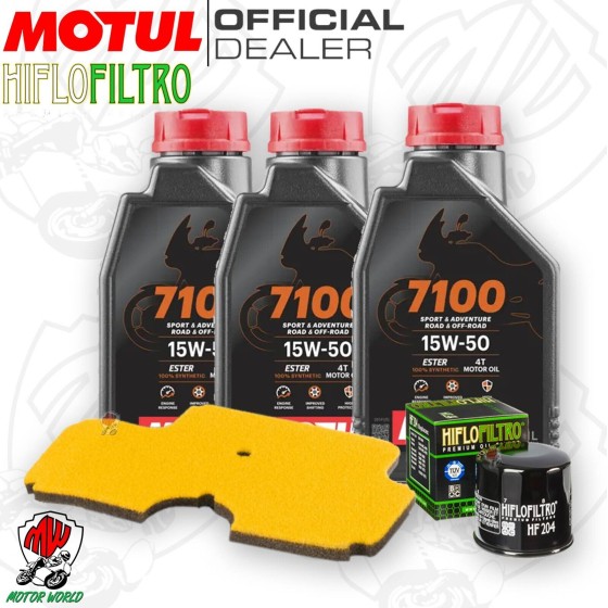 Kit tagliando Olio Motul...