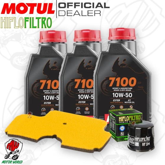 Kit tagliando Olio Motul...