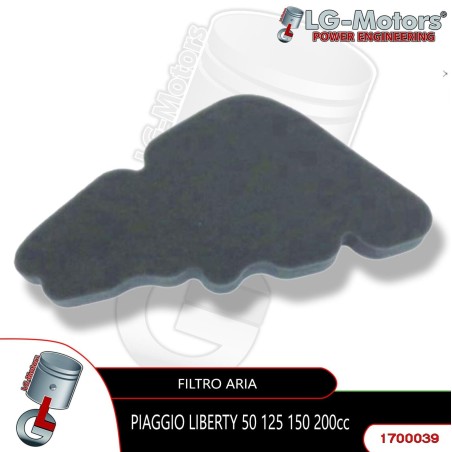 FILTRO ARIA PIAGGIO LIBERTY 150 LEADER 150 2001 2002 2003