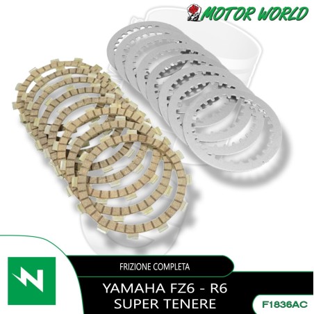 F1836AC KIT DISCHI FRIZIONE NEWFREN YAMAHA YZ-F R6 600 2004 2005