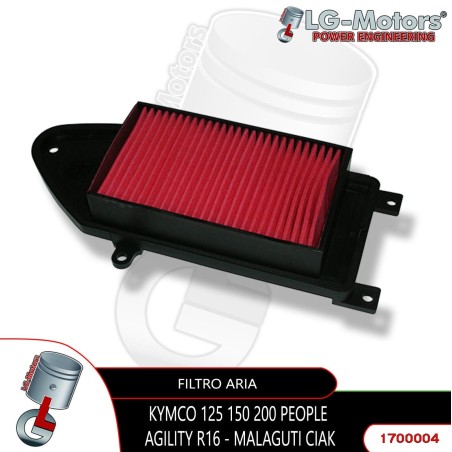 FILTRO ARIA LG MOTORS MALAGUTI CIAK RESTYLING EURO2 125 150 2003