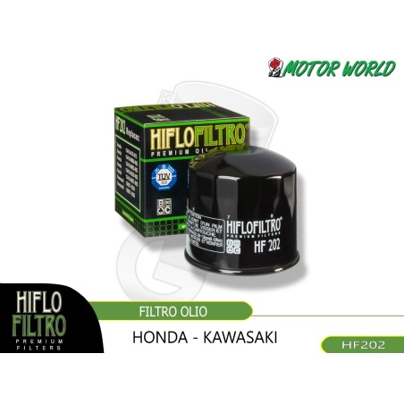 HF202 FILTRO OLIO HIFLO Kawasaki VN 750 Vulcan 1993 1994 1995 1996 1997 1998