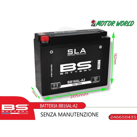 BS BATTERY BATTERIA SENZA...