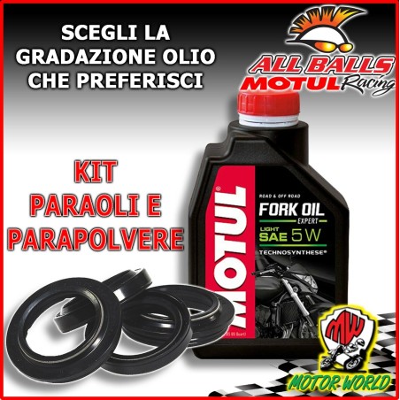 KIT REVISIONE FORCELLA PARAOLI PARAPOLVERE OLIO Sherco Trials 3.2 4T 2007-2010