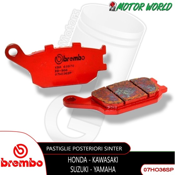 PASTIGLIE BREMBO SINTER...