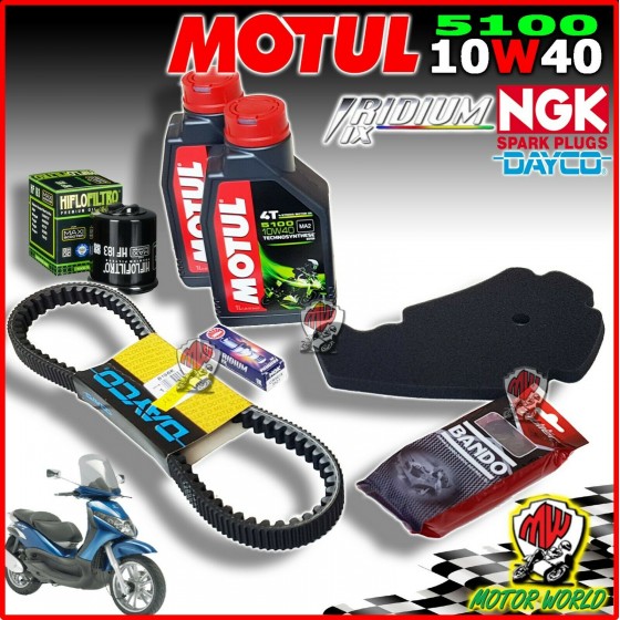 KIT TAGLIANDO OLIO MOTUL +...