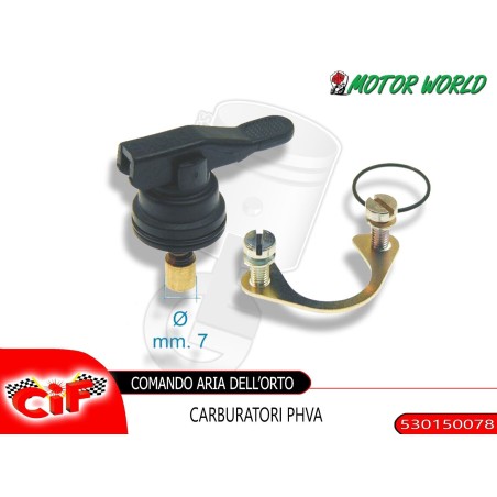 Kit starter aria manuale a leva x Carburatore Dellorto PHVA 12 14 17,5