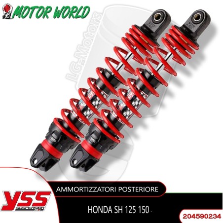 KIT AMMORTIZZATORI POSTERIORI YSS HONDA SH 125 A I ABS 2017-2018-2019-2020