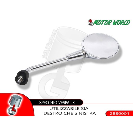 Specchio Destro Piaggio Vespa LX 2T 4T 50 125 150 CM020405