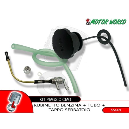 Kit Tappo Serbatoio - Tubo benzina - Rubinetto benzina Piaggio Ciao