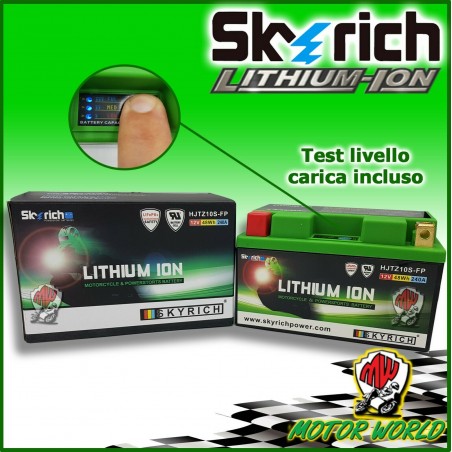 BATTERIA LITIO SKYRICH YTZ10S BS YAMAHA YZF R1  1000 2012 2013 2014