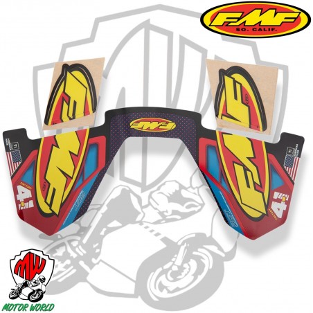 ADESIVO FMF DOPPIO SCARICO MADE USA F4.1 HONDA CRF 250 450