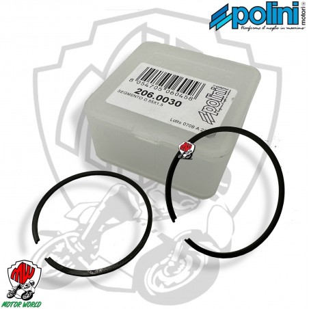 SEGMENTI FASCE 55X1.5 POLINI 102 - VESPA SPECIAL 50CC 1969-1983