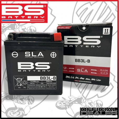 BATTERIA BS BATTERY SLA BB3L-B SENZA MANUTENZIONE AL GEL