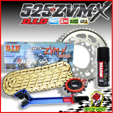 KIT TRASMISSIONE CATENA DID CORONA PIGNONE -1 KTM SUPER ADV 1290 - R - S 2019