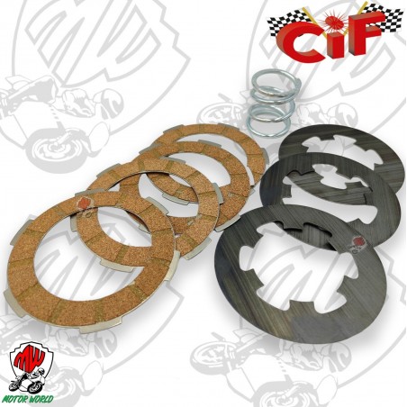 SERIE DISCHI FRIZIONE MODIFICATA CIF VESPA ET3 PRIMAVERA PK APE