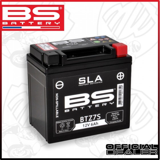 BATTERIA BS SLA GEL BTZ7S YAMAHA XTZ 690 TENERE' 700 2023