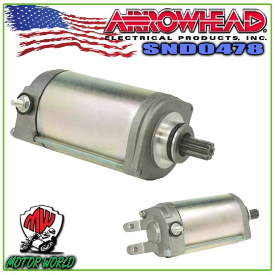 SND0478 MOTORINO AVVIAMENTO ARROWHEAD CAN AM DS 650 X 2007