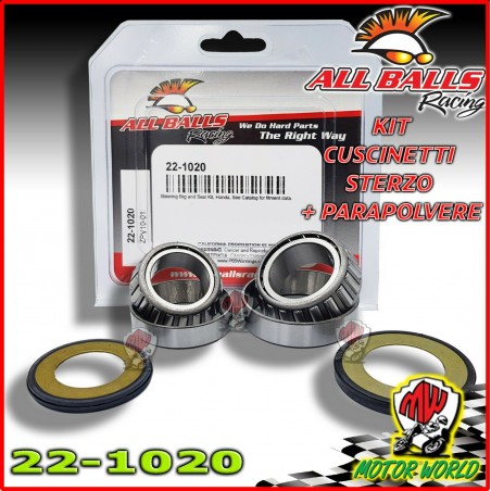 22-1020 KIT CUSCINETTI DI STERZO ALL BALLS Triumph Thruxton 900 EFI 2015 2016