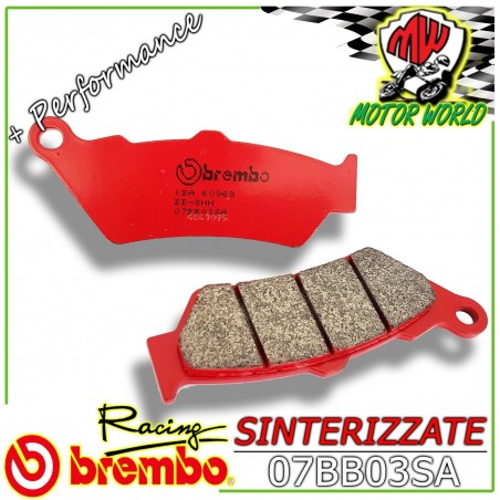 07BB03SA  PASTIGLIE BREMBO SINTER ANTERIORI YAMAHA  XT R 660 2004 -  