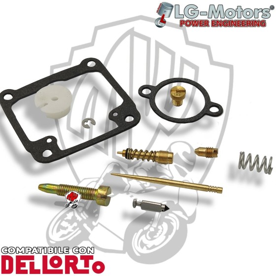 KIT REVISIONE CARBURATORE DELLORTO PHBG 19 - 20 PIAGGIO MINARELLI 50 2T