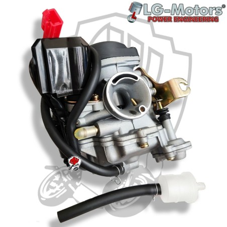 CARBURATORE COMPLETO STARTER E FILTRO BENZINA SACHS 50 49ER 4T 2008