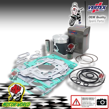 KIT PISTONE + GABBIA + GUARNIZIONI TESTA VERTEX KTM EXC 250 2002 2003