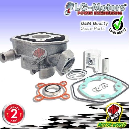 CILINDRO GRUPPO TERMICO GHISA 50cc LG-MOTORS per PEUGEOT SPEEDFIGHT 50 LC H2O