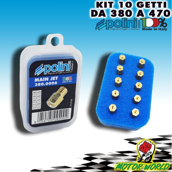 KIT 10 GETTI POLINI DA 380 A 470 380.0006