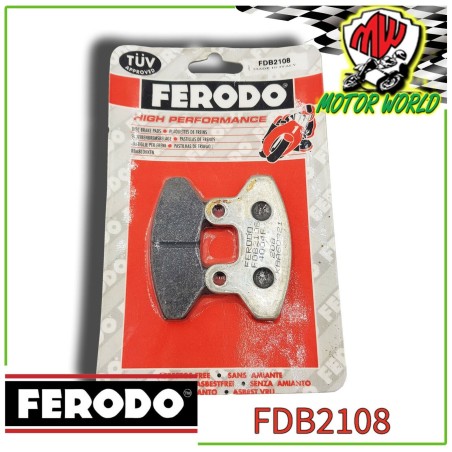 FDB2108 PASTIGLIE FRENO ANTERIORI FERODO SYM VS 125 2006 IN POI