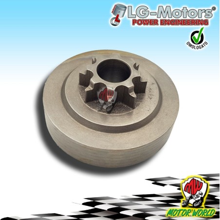 CAMPANA FRIZIONE 1/4'' UN QUARTO MOTOSEGA 25 CC 2500 POTATURA PUNTA FINA