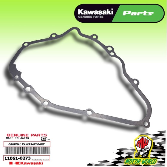 GUARNIZIONE COPERCHIO CARTER STATORE GENERATORE ORIGINALE KAWASAKI EN 500 2003