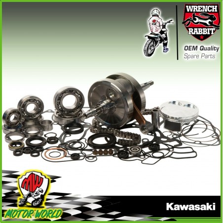 KIT REVISIONE MOTORE RINFORZATO WRENCH RABBIT KAWASAKI KX 250 F 2005