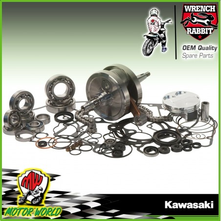 KIT REVISIONE MOTORE RINFORZATO WRENCH RABBIT KAWASAKI KX 250 F 2006 2007 2008