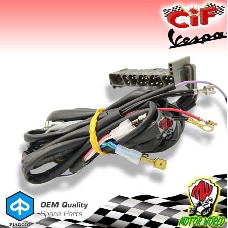 IMPIANTO ELETTRICO CABLAGGIO CAVETTI PER VESPA PK 50 125 XL CON FRECCE