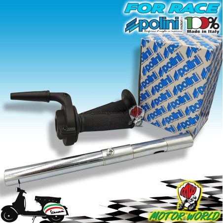 COMANDO GAS RAPIDO POLINI + TUBO GAS VESPA 50 SPECIAL PK S XL 125 ET3 PRIMAVERA