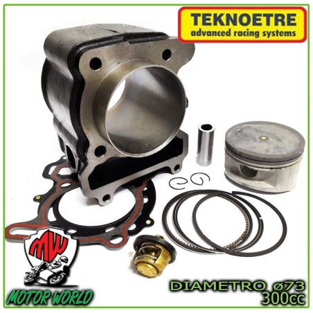 GRUPPO TERMICO CILINDRO E PISTONE MODIFICA 300 CC PER YAMAHA X-MAX / X-CITY 250