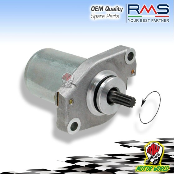 MOTORINO AVVIAMENTO RMS PER YAMAHA YQ AEROX 50 2007 2008 2009 2010 2011 2012