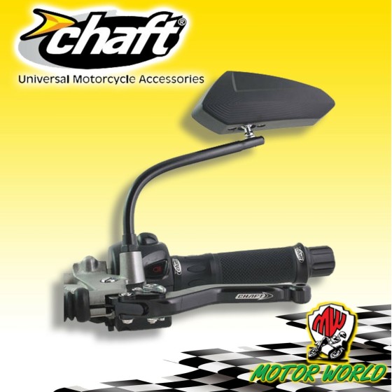 COPPIA SPECCHI SPECCHIETTI CHAFT DIAMETRO 8 MM NERO HORNET Z 750 FZ6