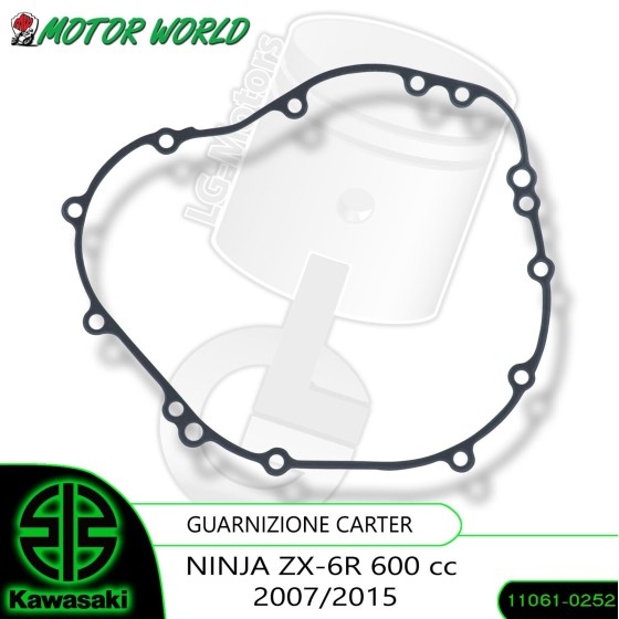 110610252 GUARNIZIONE CARTER FRIZIONE KAWASAKI NINJA ZX-6R 636 2013 2014 2015