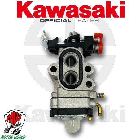 CARBURATORE PER DECESPUGLIATORE KAWASAKI TJ 27 TJ 35 NUOVO COME IN FOTO