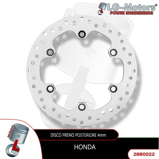 2860022 DISCO FRENO POSTERIORE LG-MOTORS HONDA CBR 1100 XX 2003 2004