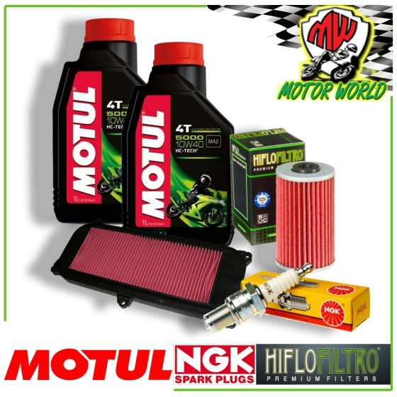 OFFERTA TAGLIANDO OLIO MOTUL 5000 + FILTRI CANDELA KYMCO Dink 4T DD E3 125 2015