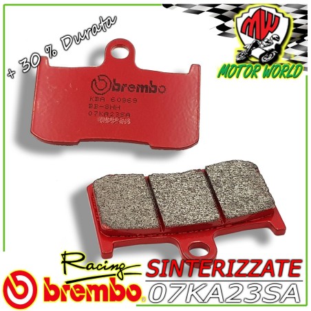 07KA23SA PASTIGLIE BREMBO SINTER ANTERIORI TRIUMPH TIGER SPORT 1050 2014 - 2015