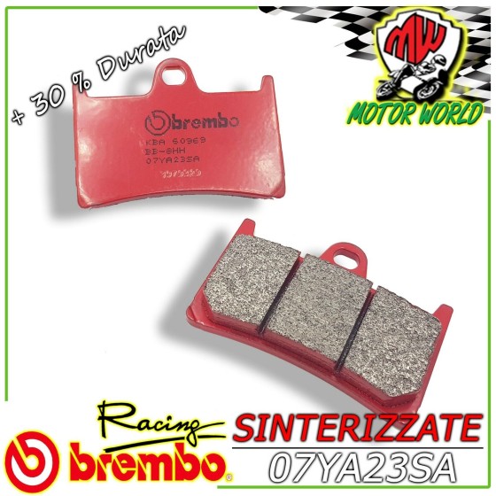 07YA23SA PASTIGLIE BREMBO SINTER ANTERIORI YAMAHA YZ-F R7 road version 750