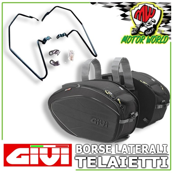 GIVI BORSE LATERALI EA100B + TELAIO FISSAGGIO TE2122 YAMAHA MT-09 TRACER 2015