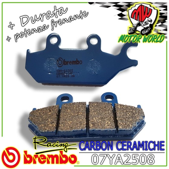 07YA2508 PASTIGLIE BREMBO CERAMICHE ANTERIORI YAMAHA XT Z 660	TENERE 1991 - 1996